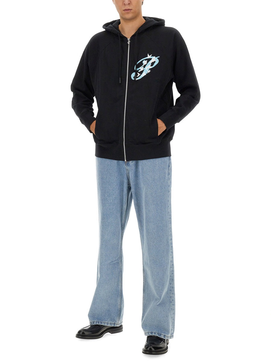 3PARADIS Zip Sweatshirt for Men - Size L