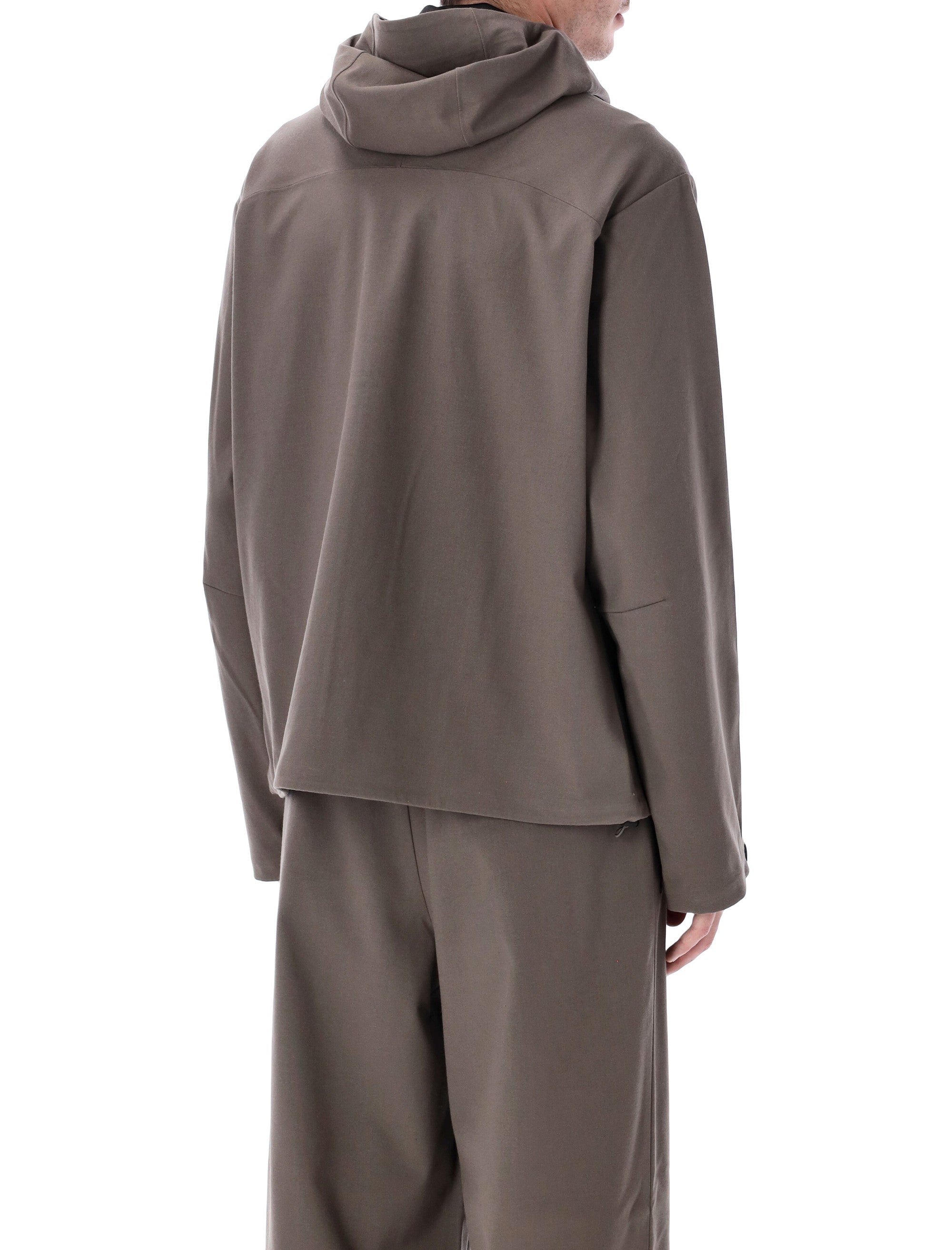 HIKING PATROL Men's Waypoint Texture Hooded Jacket - Size L