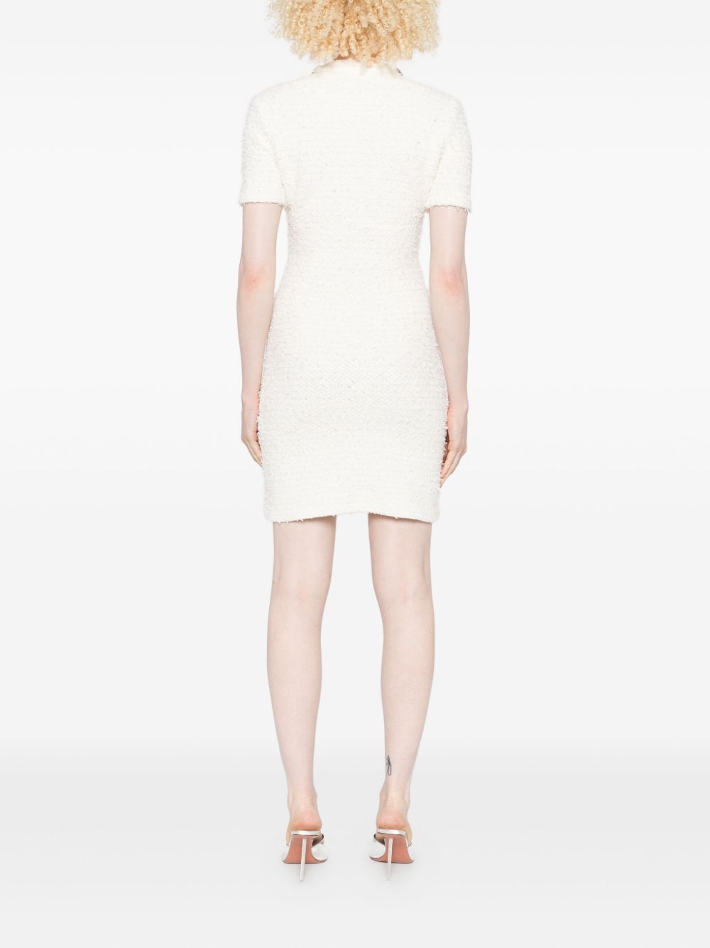 SELF-PORTRAIT Jewel-Embellished Mini Dress