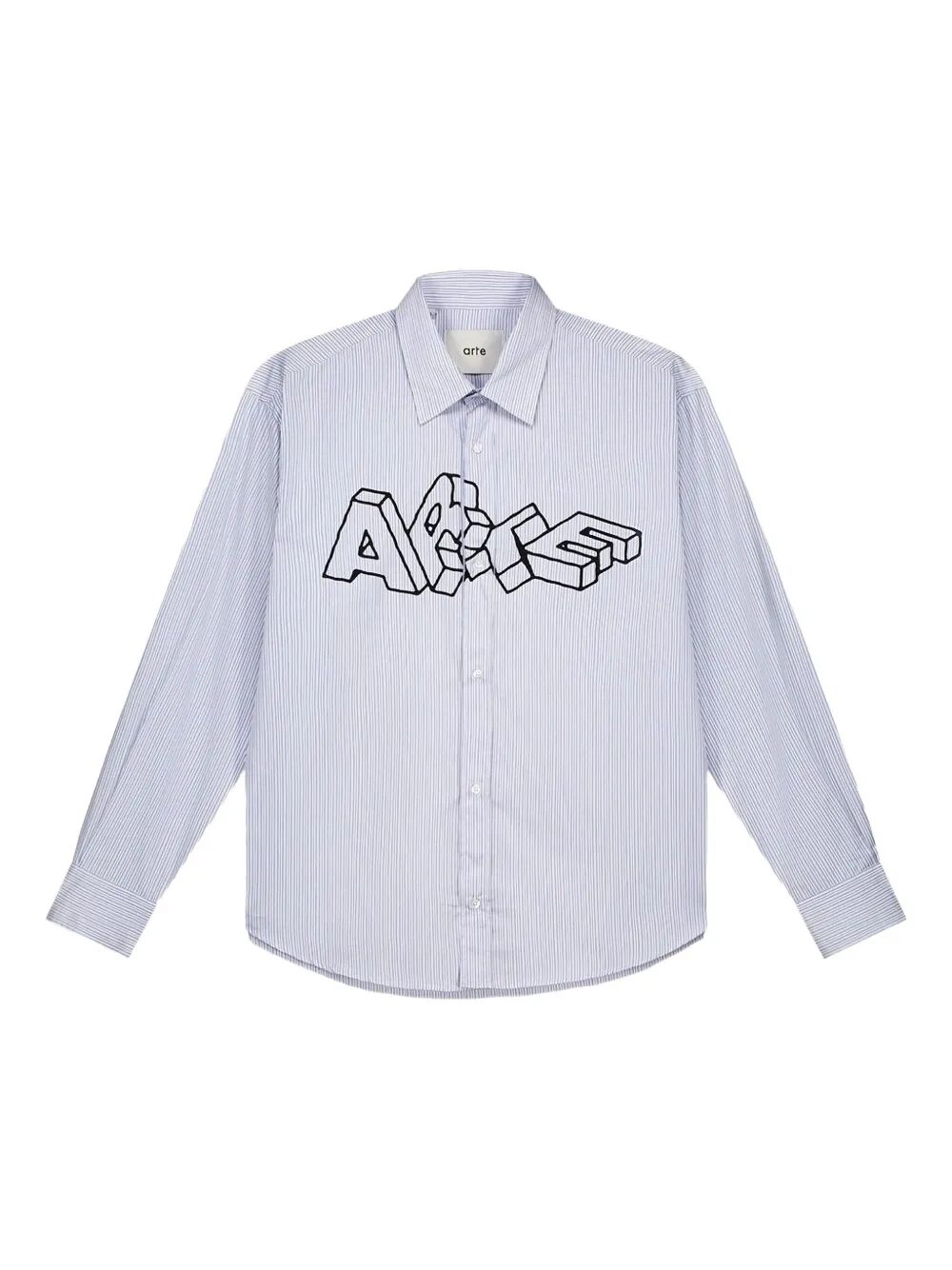 ARTE ANTWERP Block Print Casual Shirt - Men's - FW25