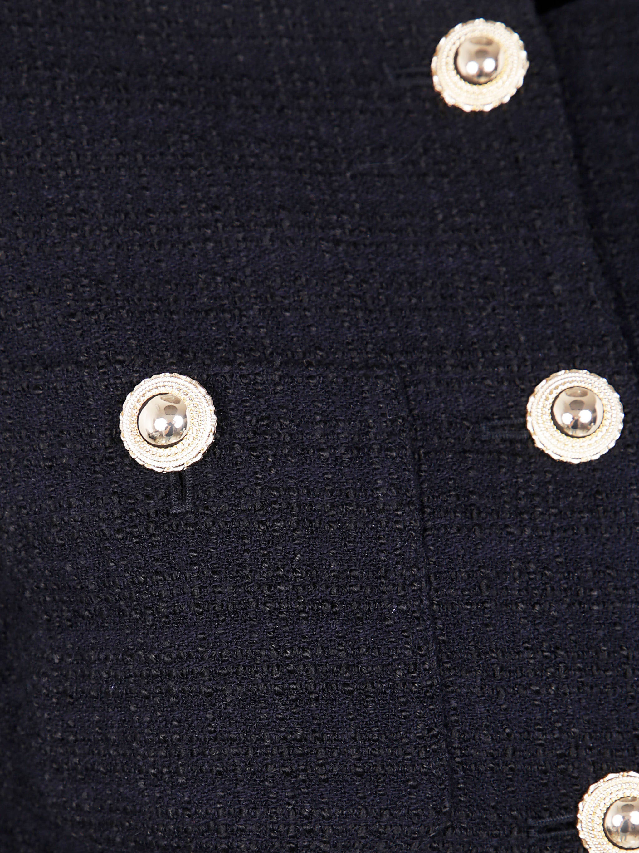 SELF-PORTRAIT Boucle Loop Fur Cuff Jacket