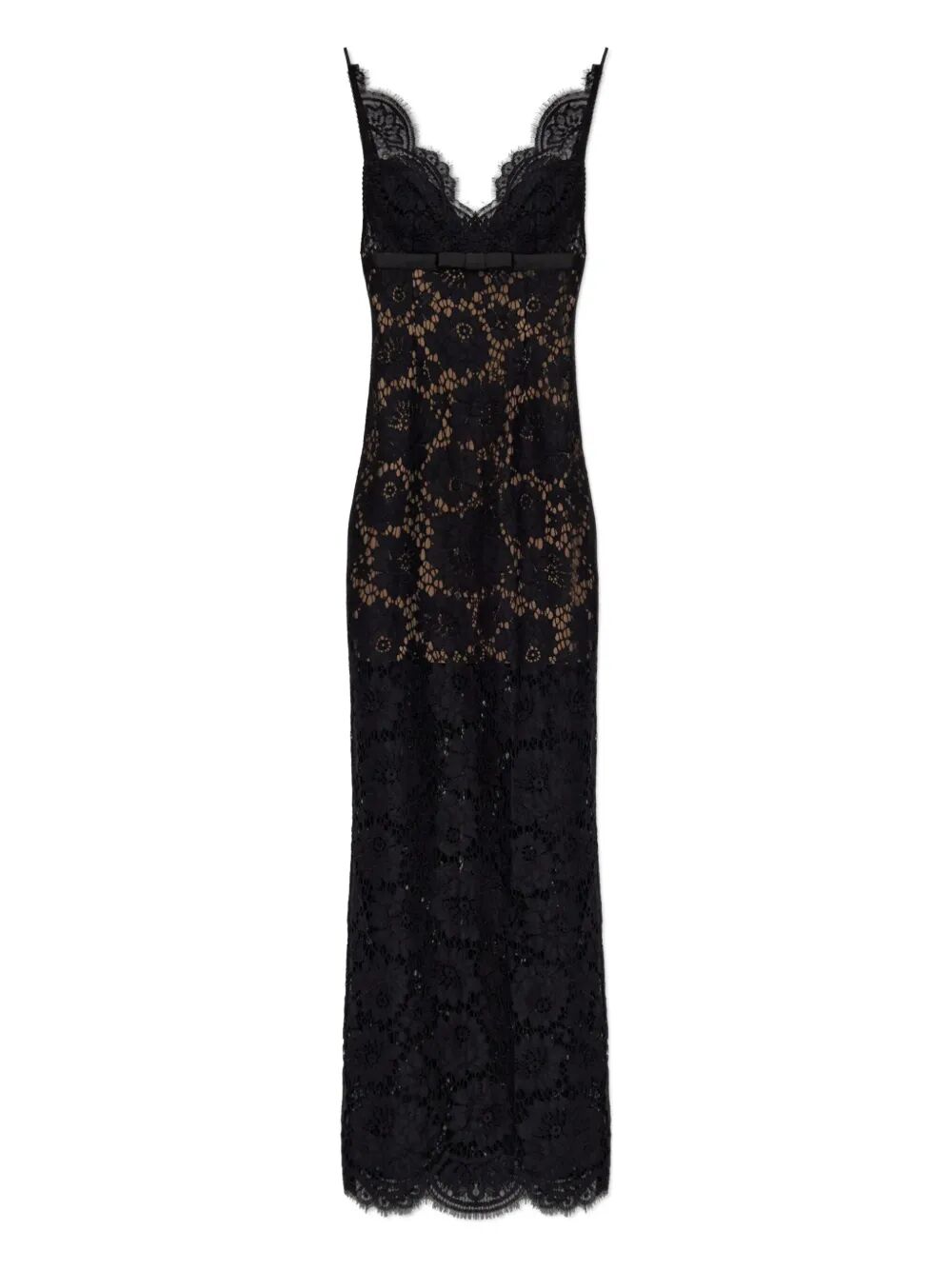 SELF-PORTRAIT Floral Lace Maxi Dress for Women - Fall/Winter 2025
