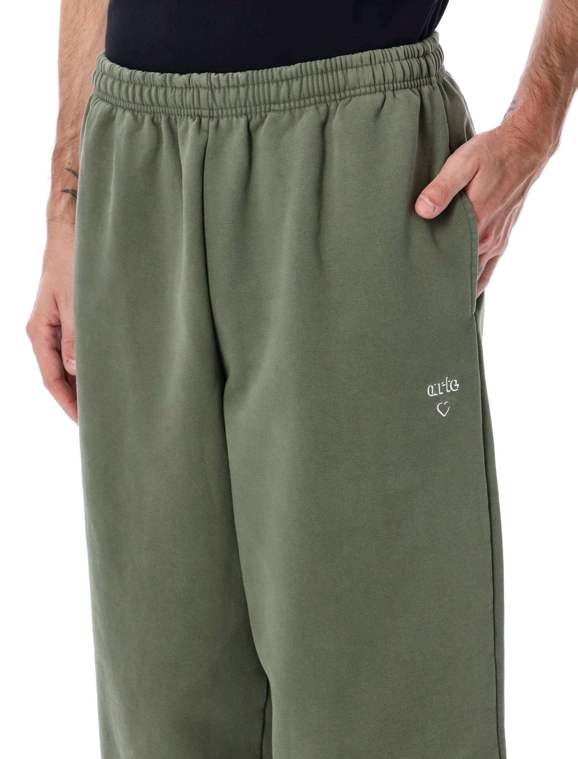 ARTE ANTWERP Heart Emblem Sweatpants - Size L