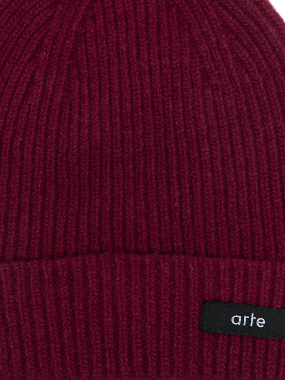 ARTE ANTWERP Label Knit Beanie