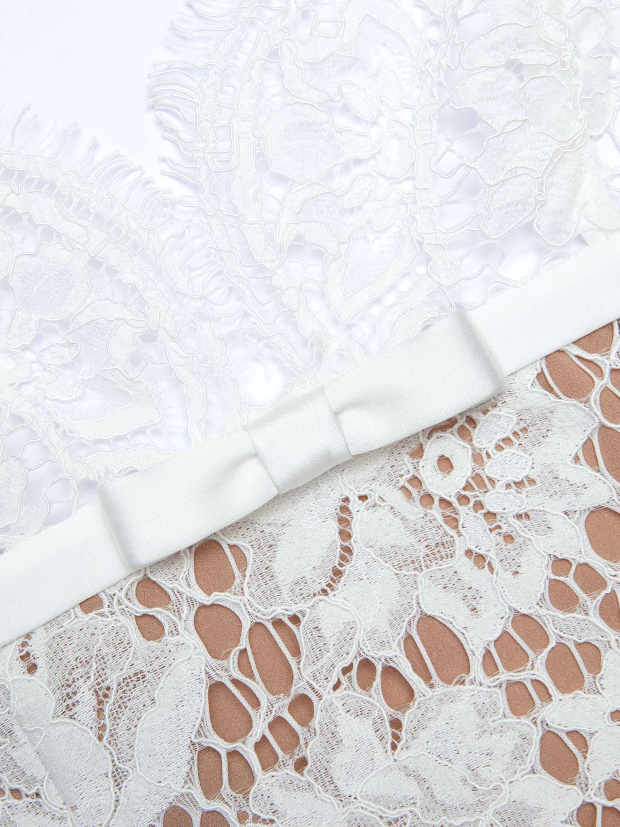 SELF-PORTRAIT Floral Lace Midi Dress Size 6