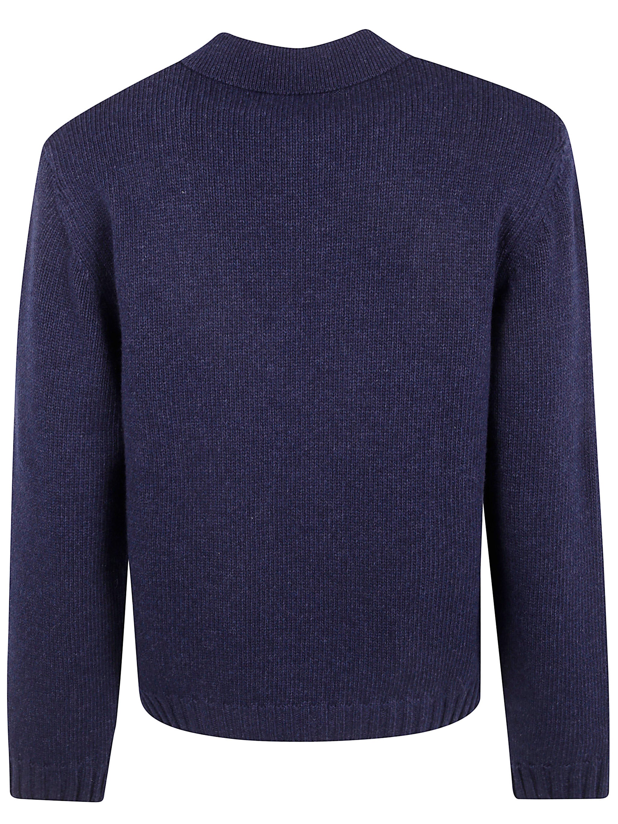 ARTE ANTWERP Classic Wool Blend Polo for Men - FW25