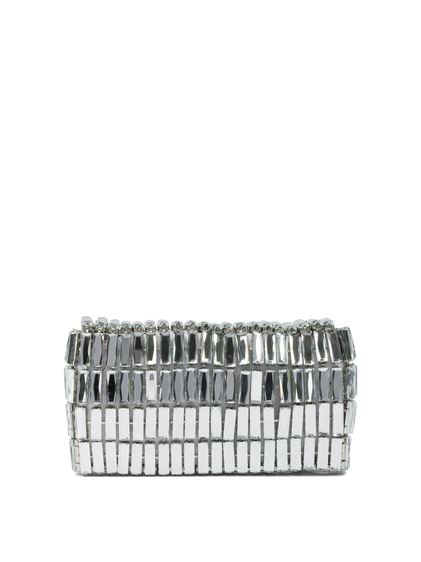 SELF-PORTRAIT Mini Crossbody Handbag with Crystal Bow
