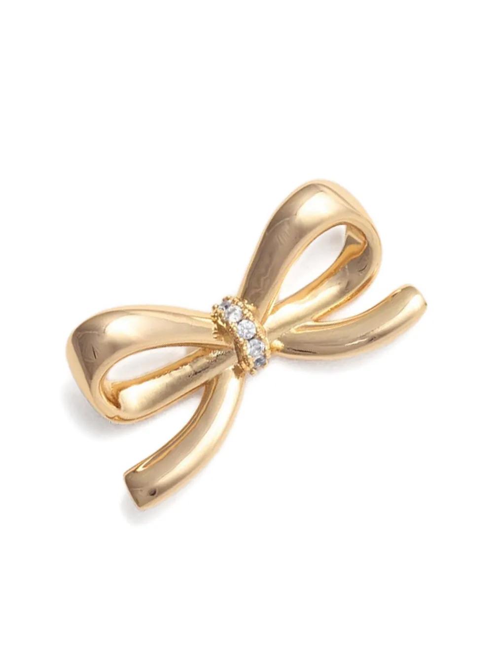 SELF-PORTRAIT Mini Golden Copper Earrings for Women