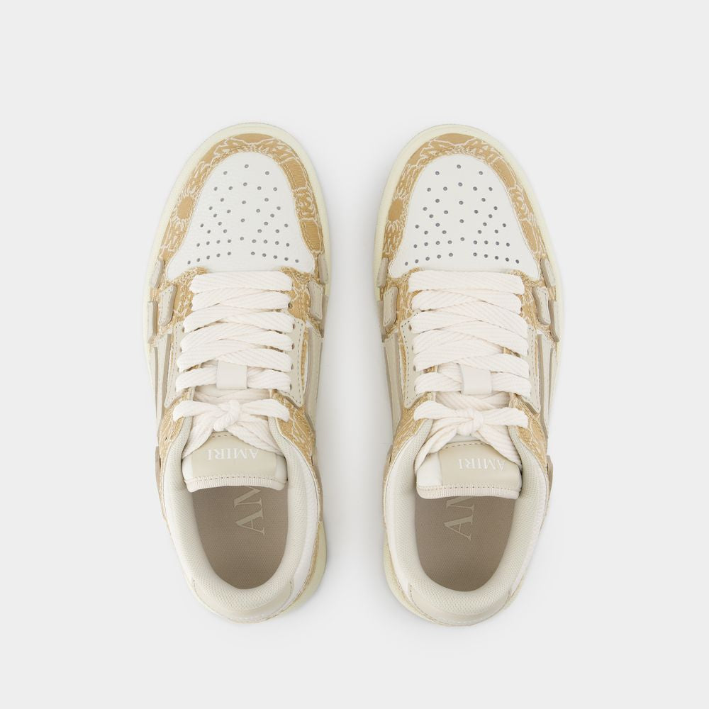 AMIRI Women's Mini Quad Skel Top Low Sneakers