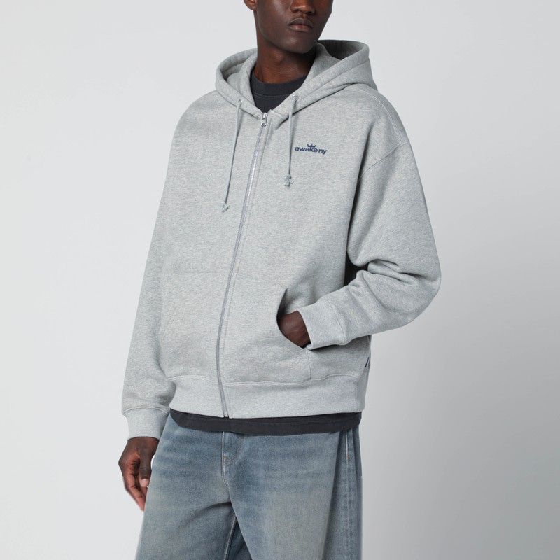 AWAKE NY Men's Hooded Sweatshirt with Logo Print