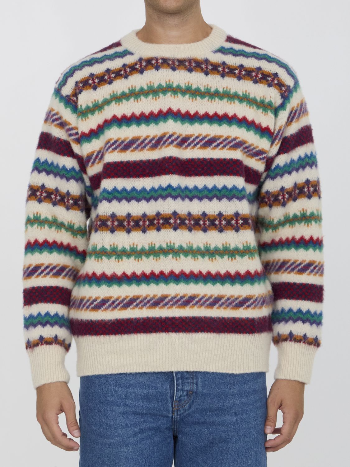 HOWLIN Woolen Wonder Sweater - Long-Sleeved Crewneck