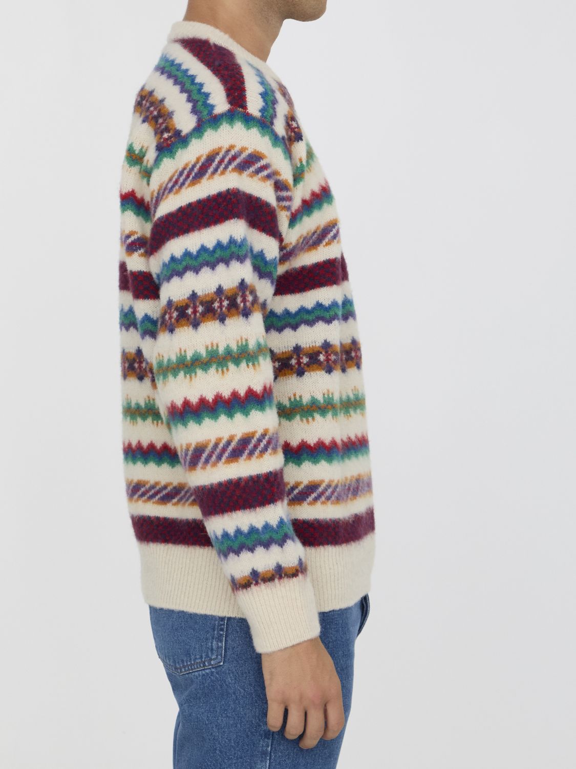 HOWLIN Woolen Wonder Sweater - Long-Sleeved Crewneck