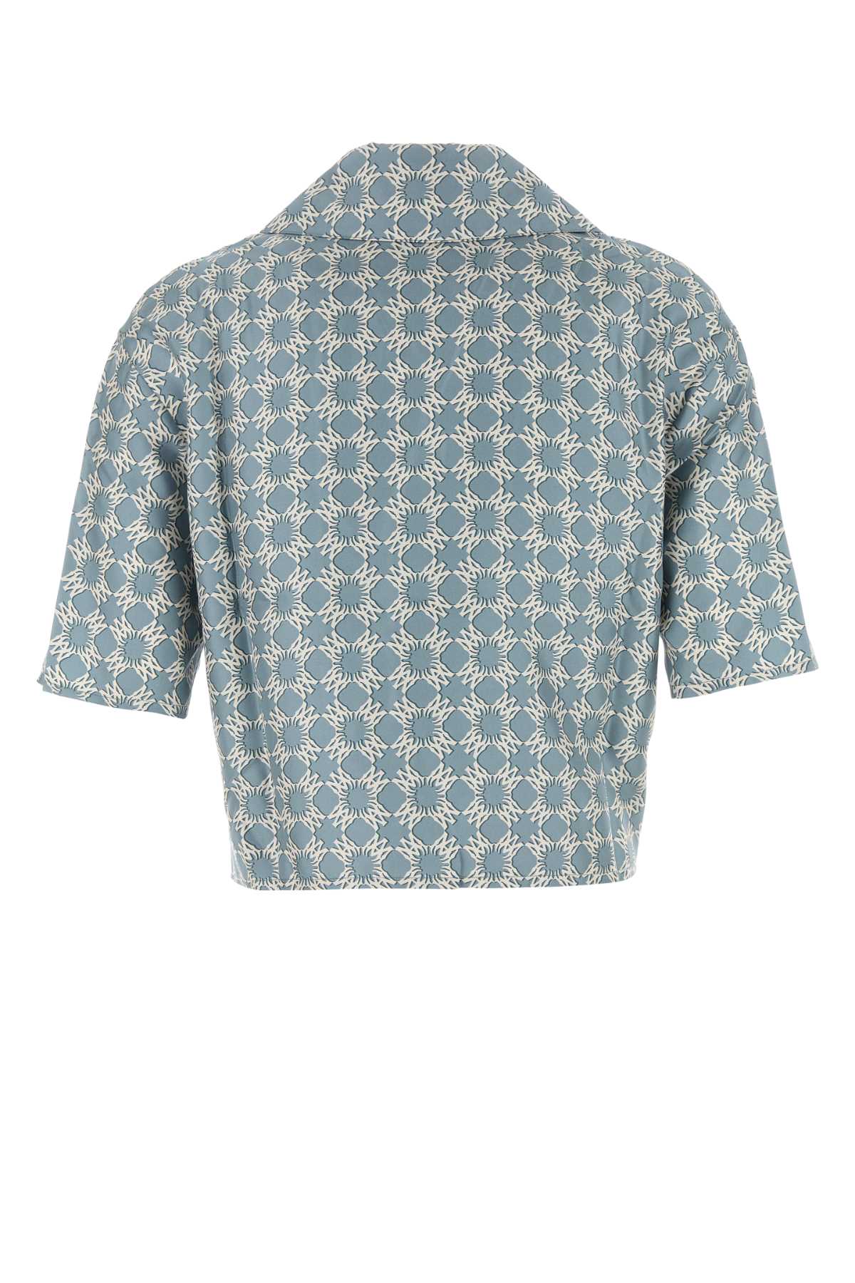 AMIRI Printed Silk Shirt for Women - Fall Collection