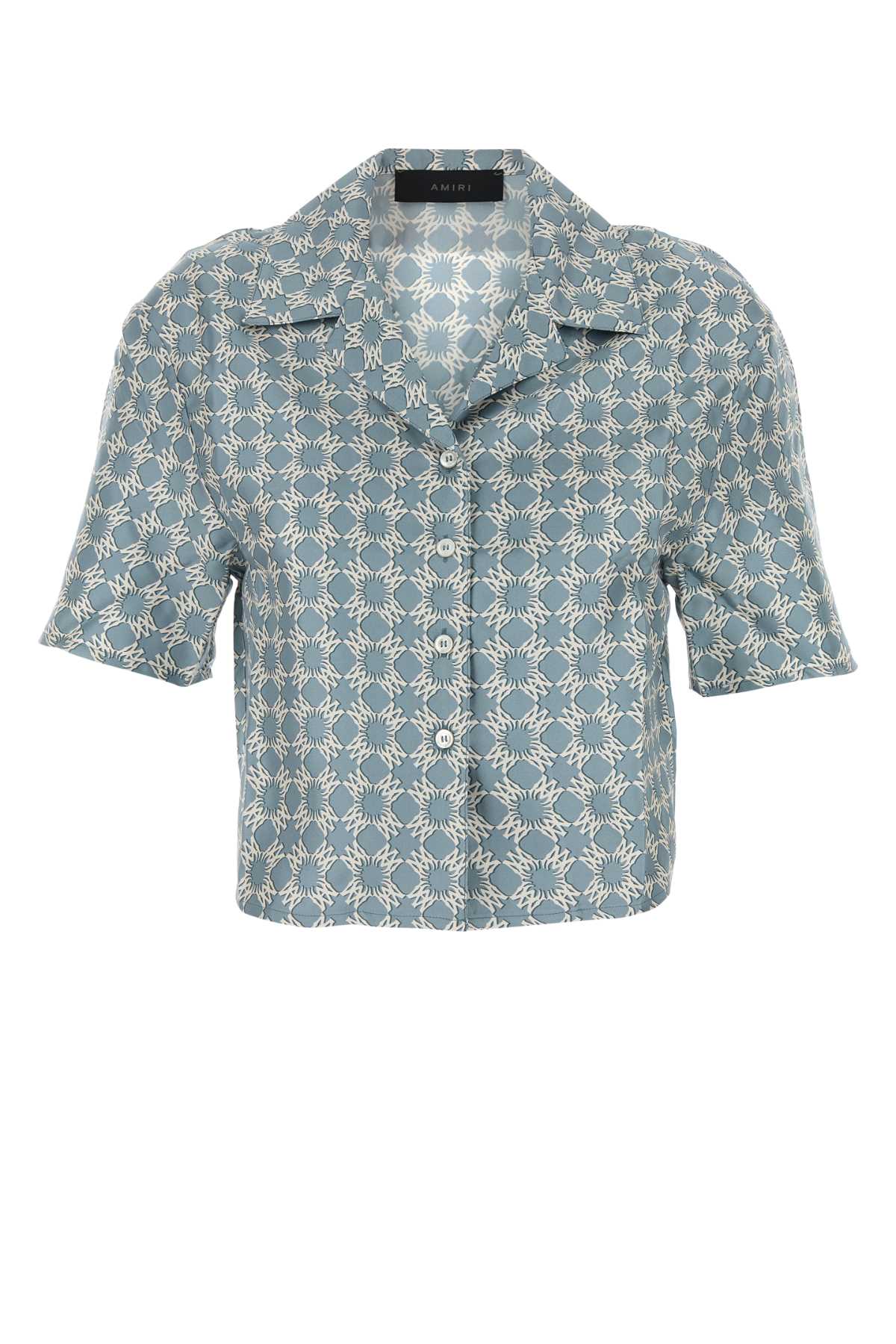 AMIRI Printed Silk Shirt for Women - Fall Collection