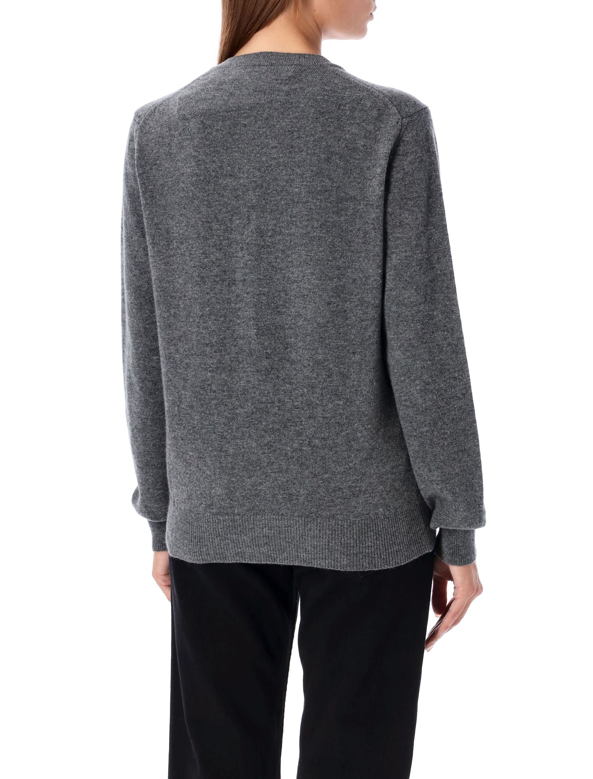 COMME DES GARÇONS PLAY Heart Patch Cardigan