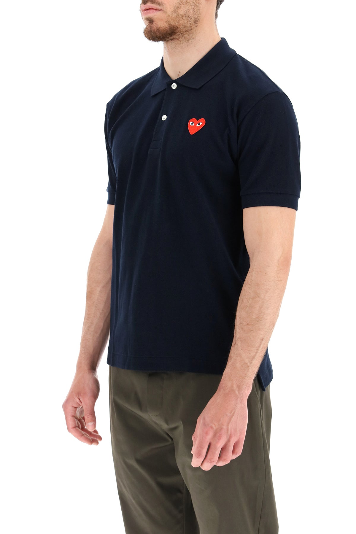 COMME DES GARÇONS PLAY Emblem T-Shirt for Men - SS25