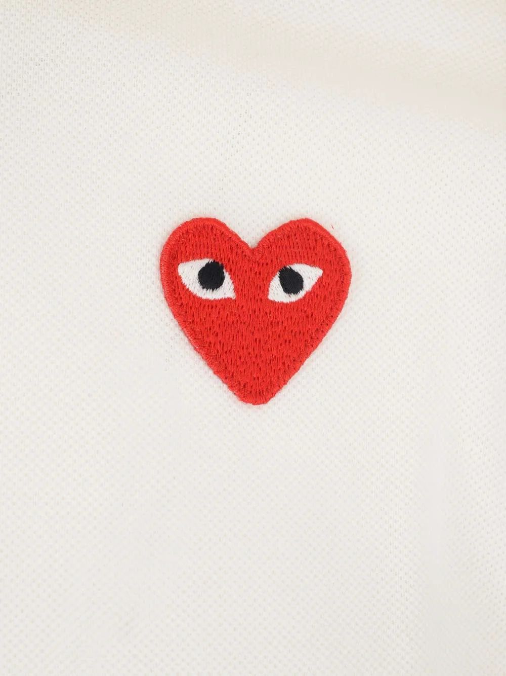 COMME DES GARÇONS PLAY Mini Emblem Knit T-Shirt