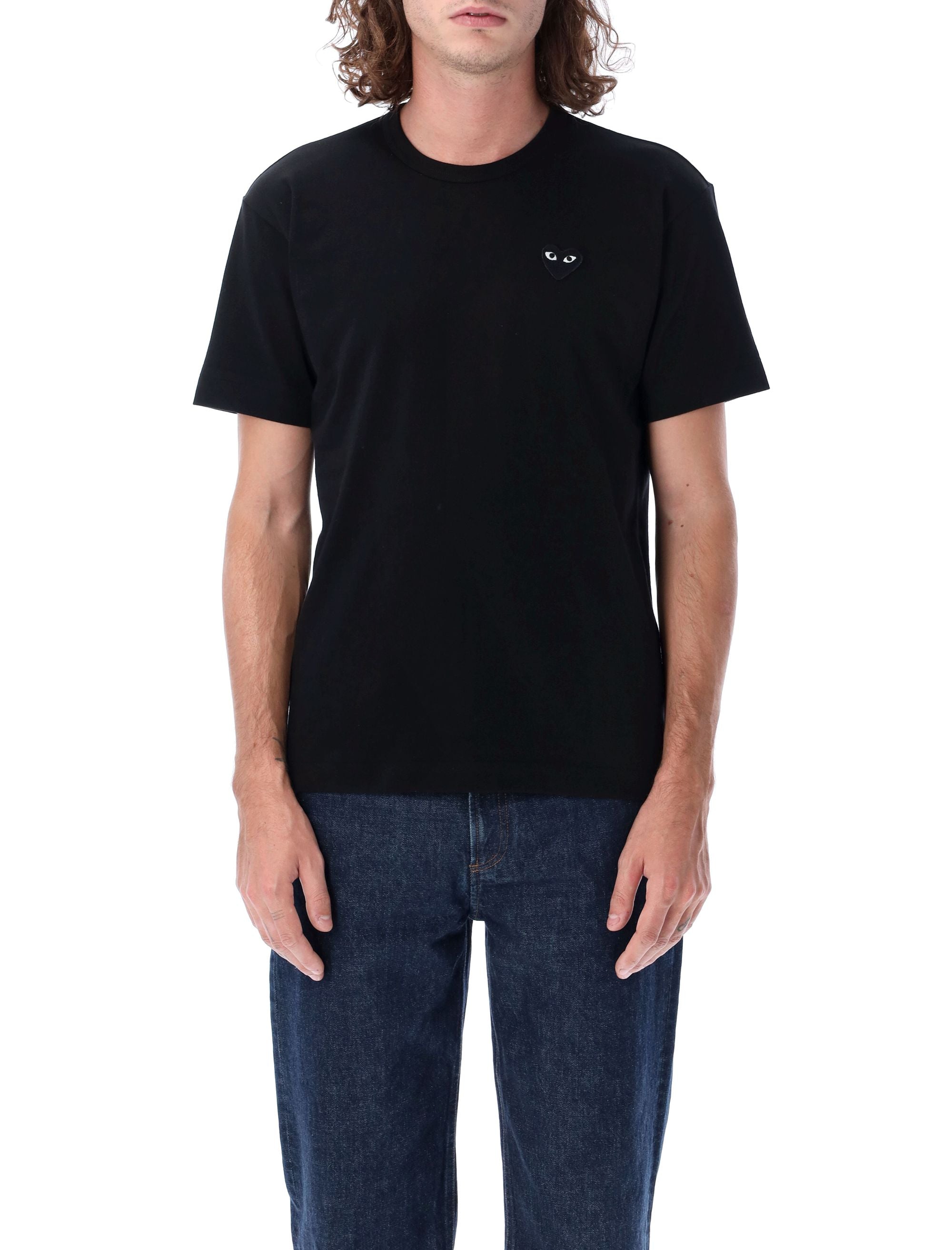 COMME DES GARÇONS PLAY Heart Patch Mini T-Shirt - Short Sleeve