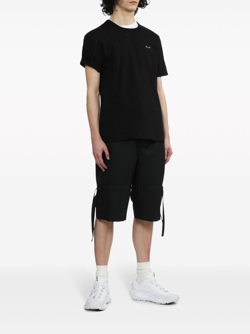 COMME DES GARÇONS PLAY Heart Patch Mini T-Shirt - Short Sleeve