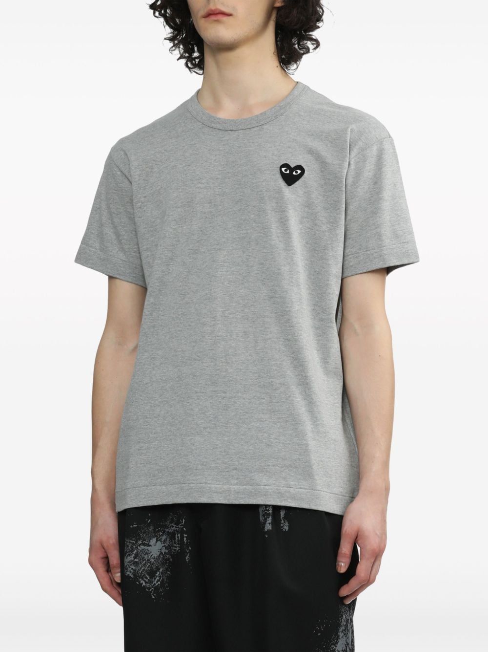 COMME DES GARÇONS PLAY Men's Emblem Mini T-Shirt