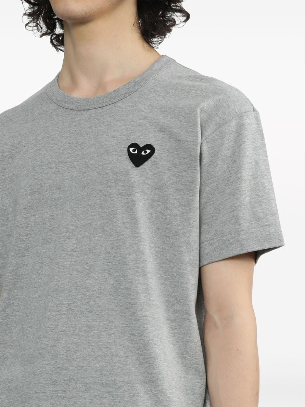 COMME DES GARÇONS PLAY Men's Emblem Mini T-Shirt