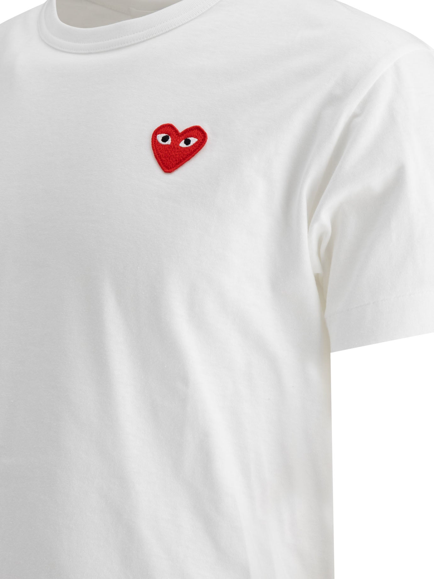 COMME DES GARÇONS PLAY Regular Fit Cotton T-Shirt for Men