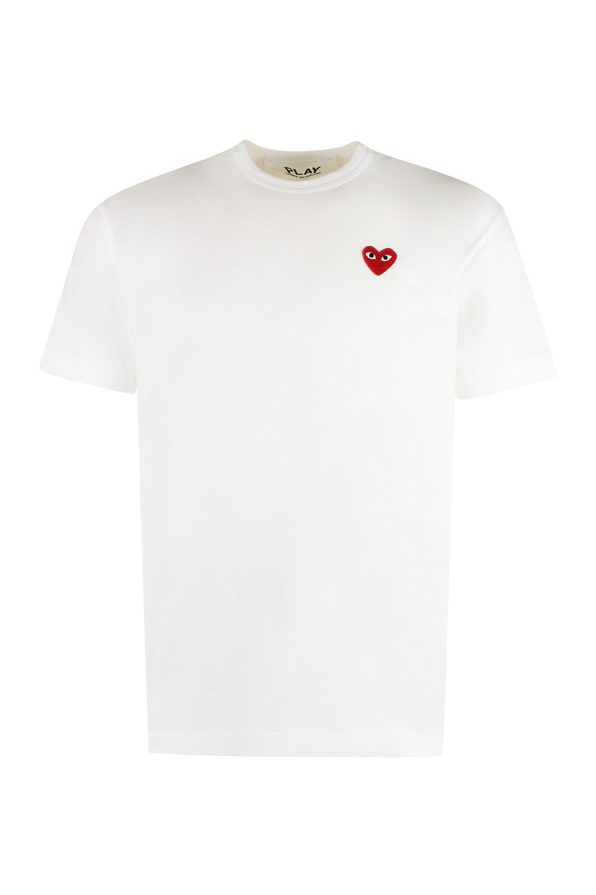 COMME DES GARÇONS PLAY Classic Heart Patch Tee - Men's Short Sleeve