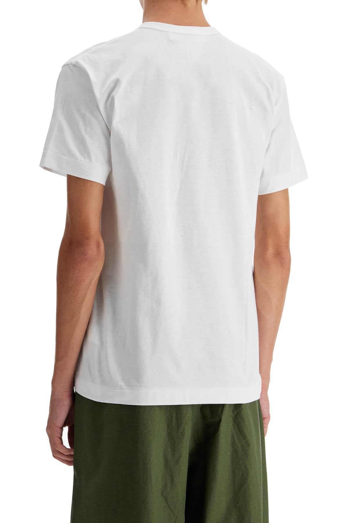 COMME DES GARÇONS PLAY Emblem Knit Mini T-Shirt for Men - SS25