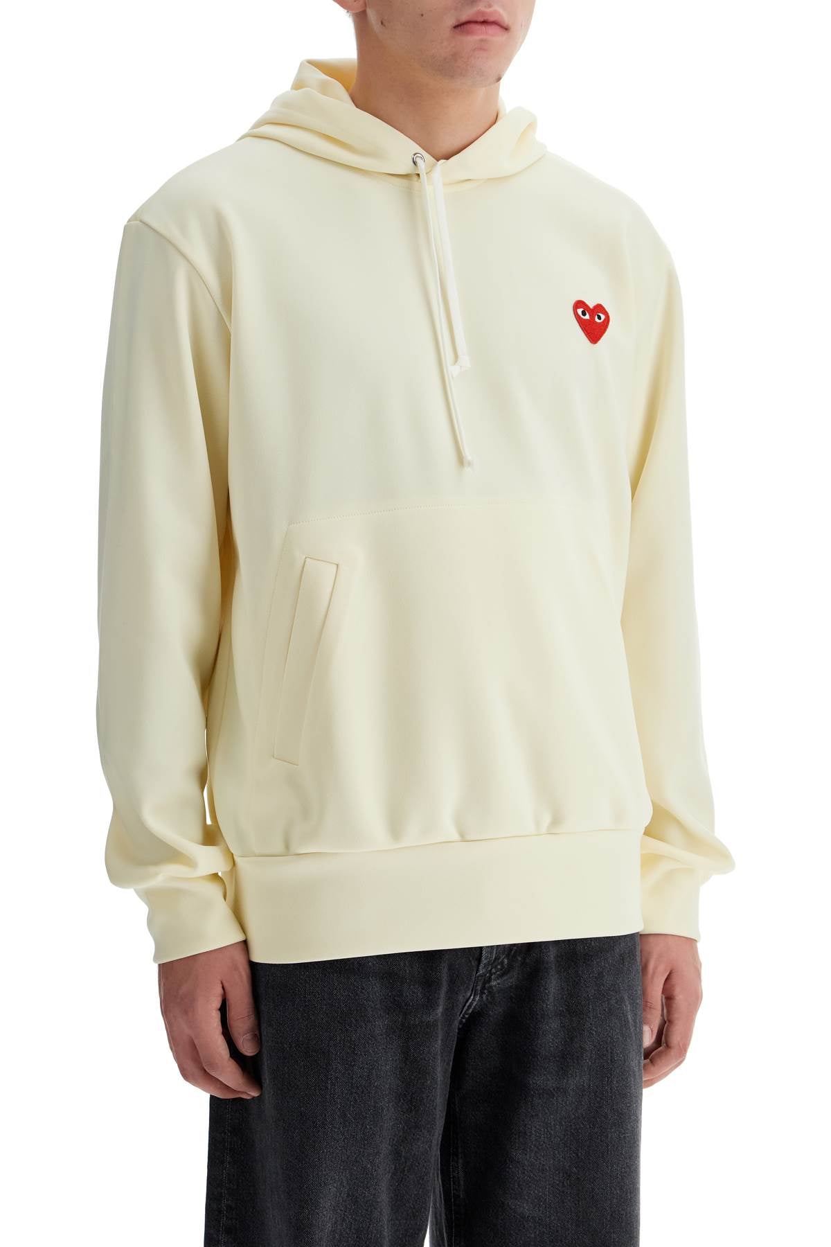 COMME DES GARÇONS PLAY Emblem Knit Sweatshirt