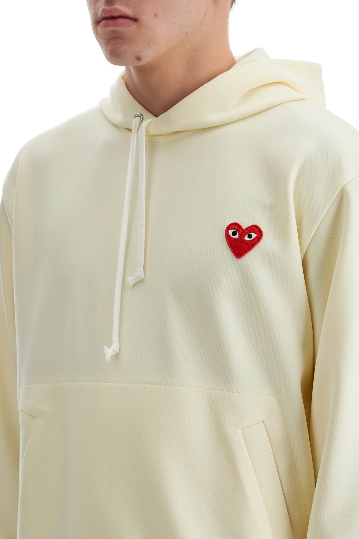 COMME DES GARÇONS PLAY Emblem Knit Sweatshirt