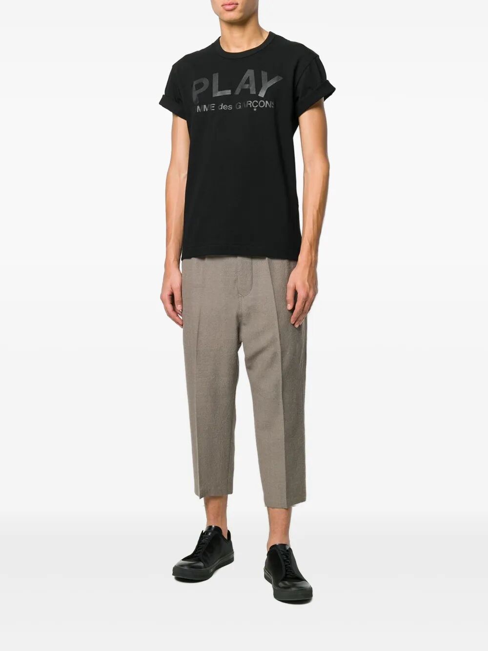 COMME DES GARÇONS PLAY Logo Print T-Shirt - Unisex