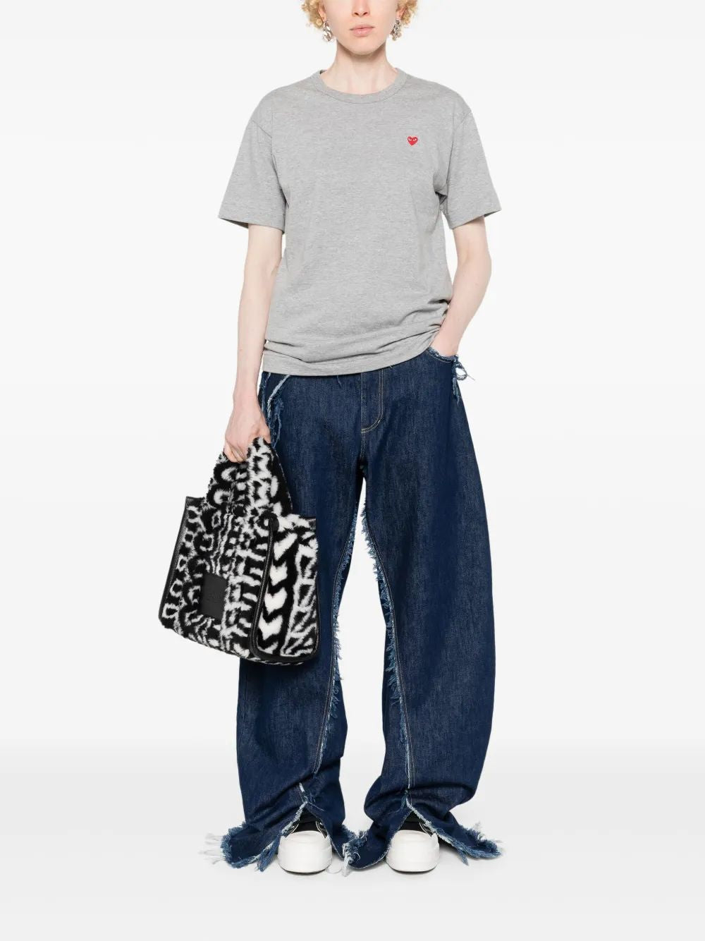 COMME DES GARÇONS PLAY Mini Emblem T-Shirt for Men