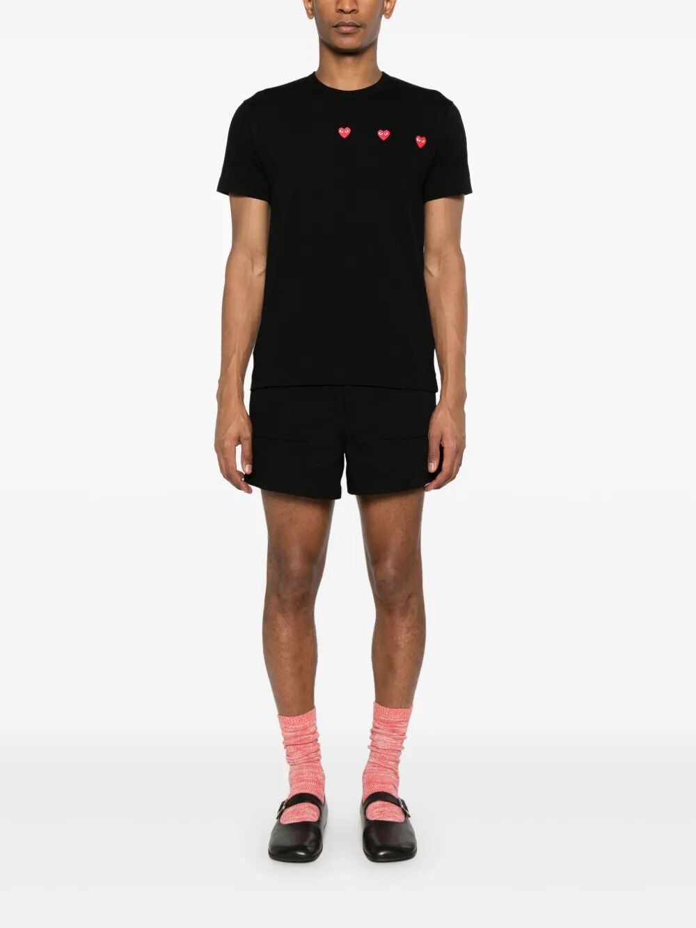 COMME DES GARÇONS PLAY Logo Print T-Shirt - Unisex