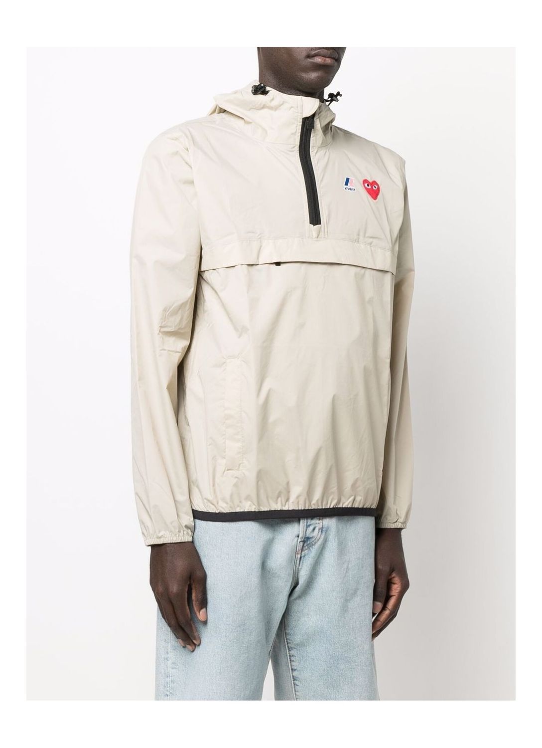COMME DES GARÇONS PLAY Half Zip Jacket for Men - FW25 Edition