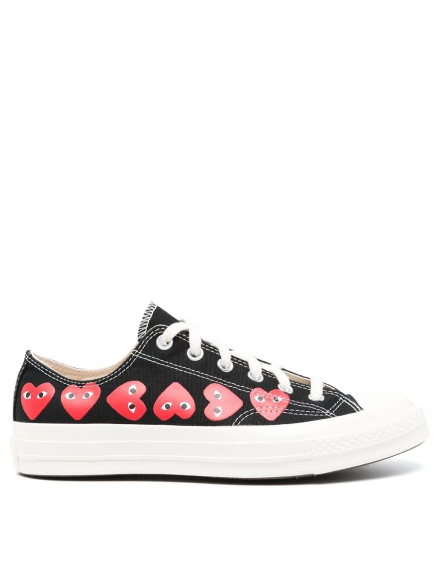 COMME DES GARÇONS PLAY Iconic Multi Hearts Sneaker