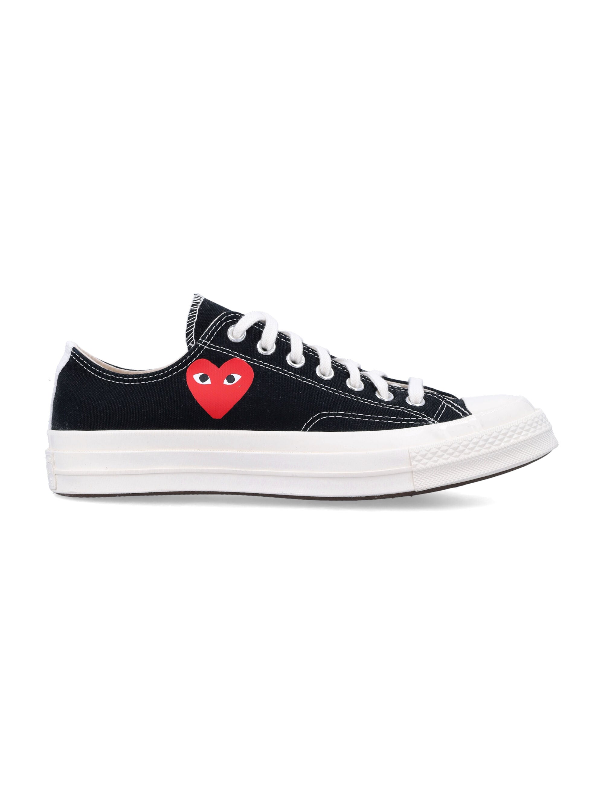 COMME DES GARÇONS CONVERSE Men's Mini Heart Low Top Sneakers