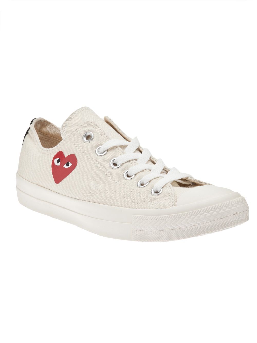 COMME DES GARÇONS PLAY Heart Emblem Lace-Up Sneakers for Women