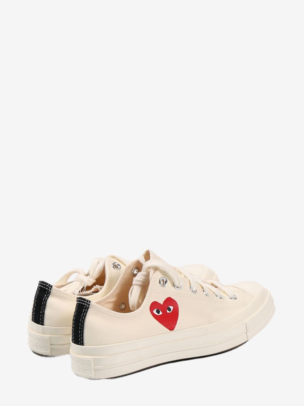 COMME DES GARÇONS PLAY Mini Heart Print Lace-Up Sneakers for Men
