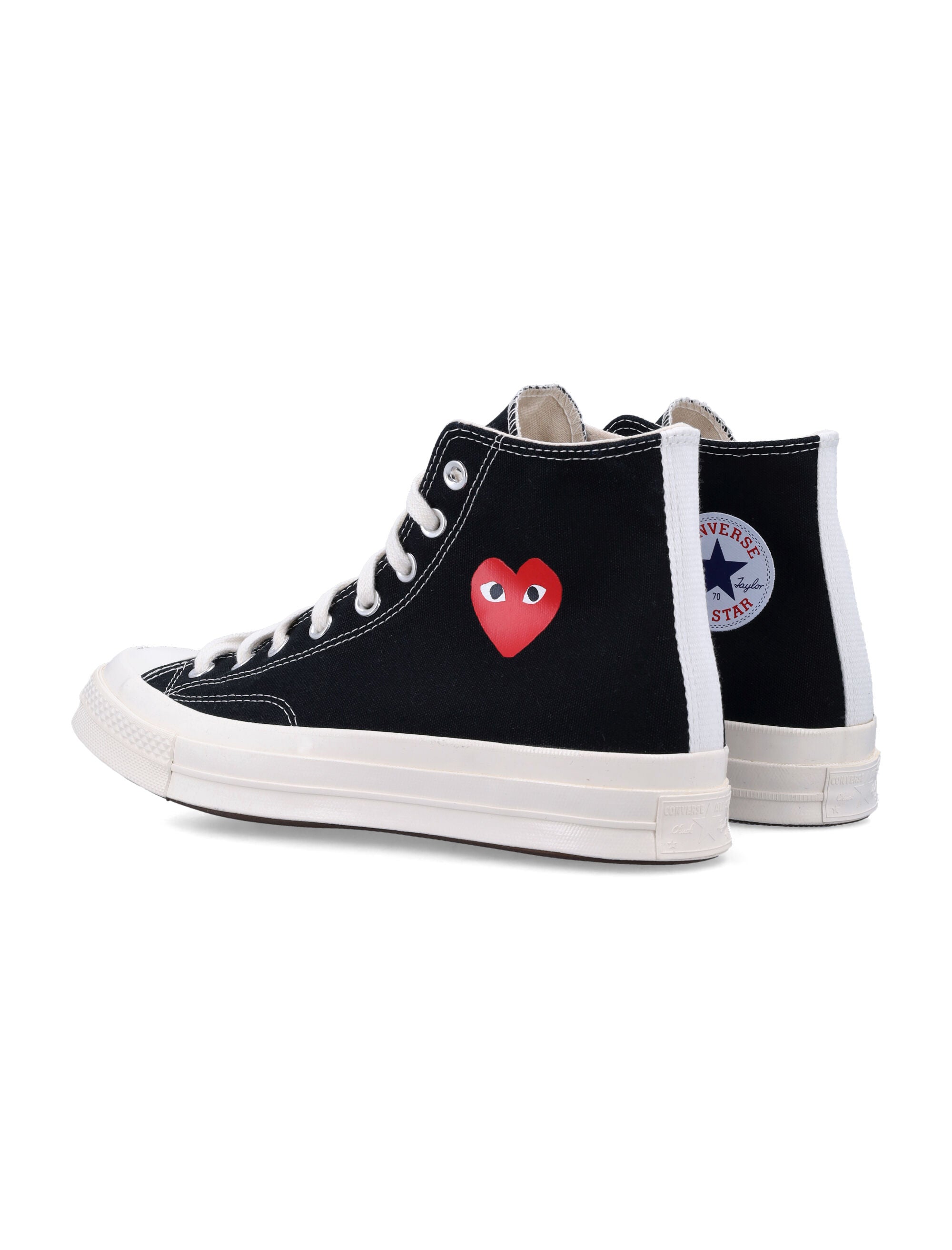 COMME DES GARÇONS CONVERSE Mini Heart Hi-Top Sneakers