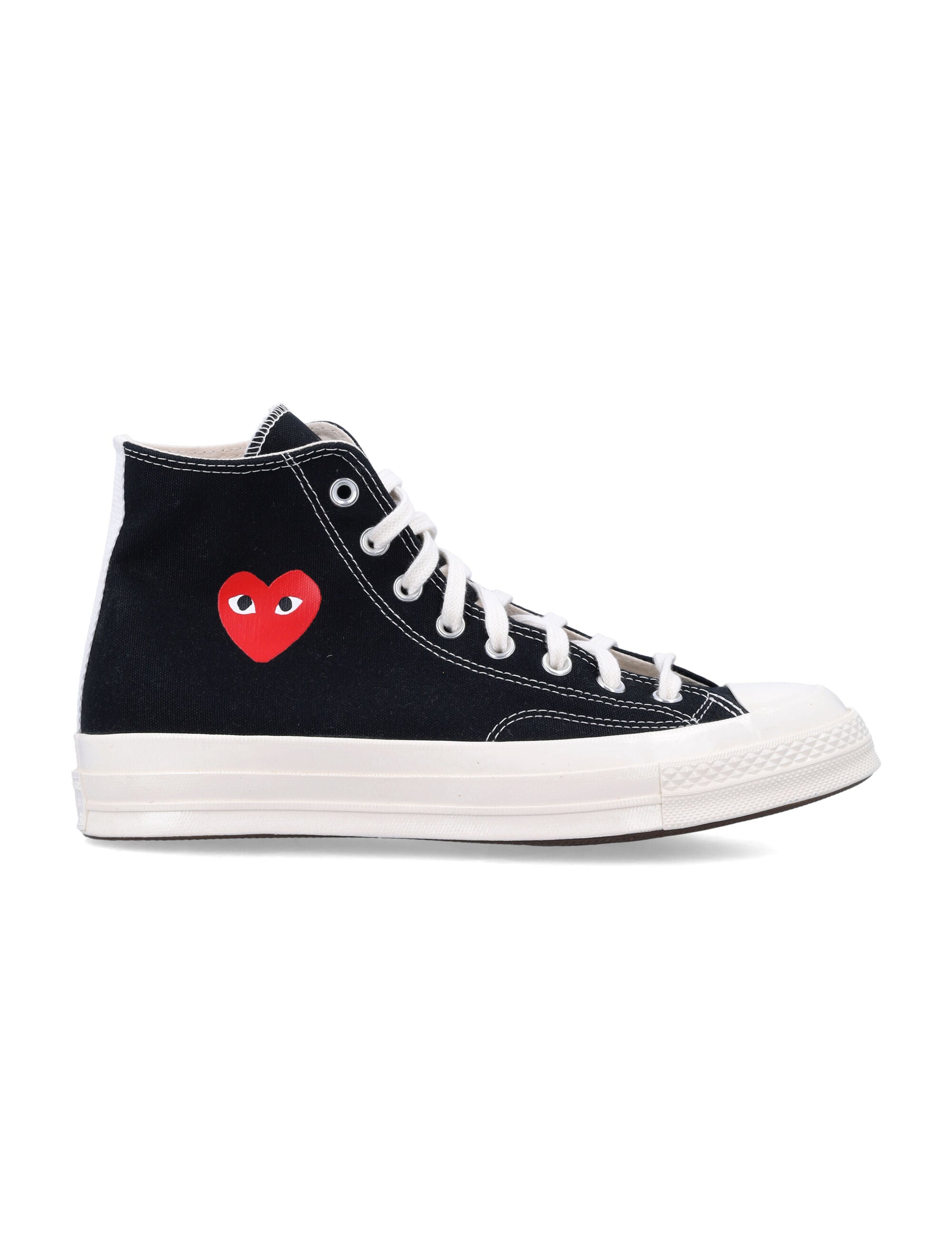 COMME DES GARÇONS CONVERSE Mini Heart Hi-Top Sneakers