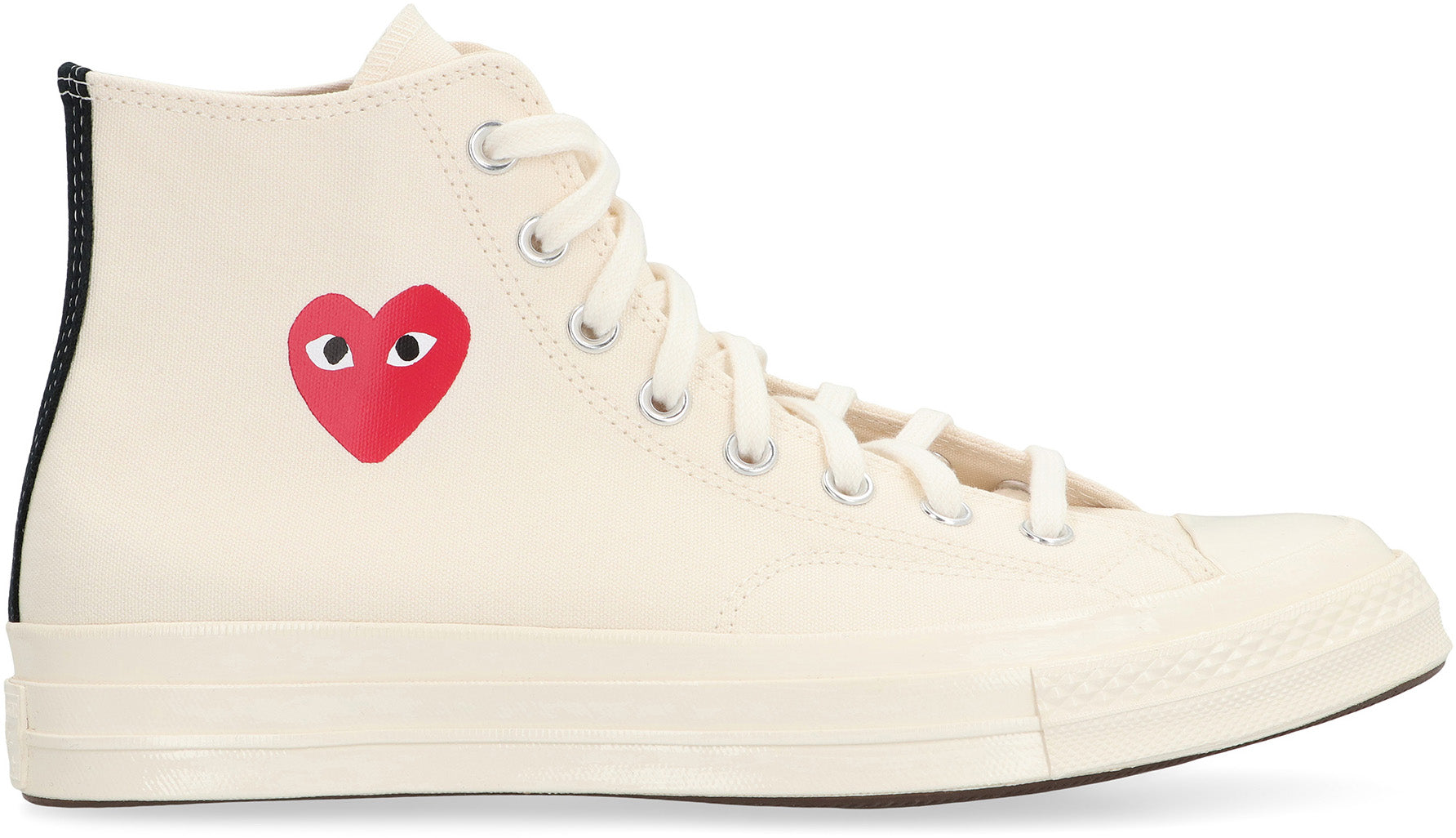 COMME DES GARÇONS CONVERSE Mini Heart Hi-Top Sneaker