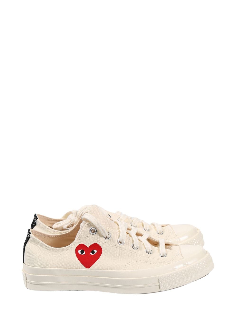 COMME DES GARÇONS PLAY Signature Heart Print Low-Top Sneakers for Men