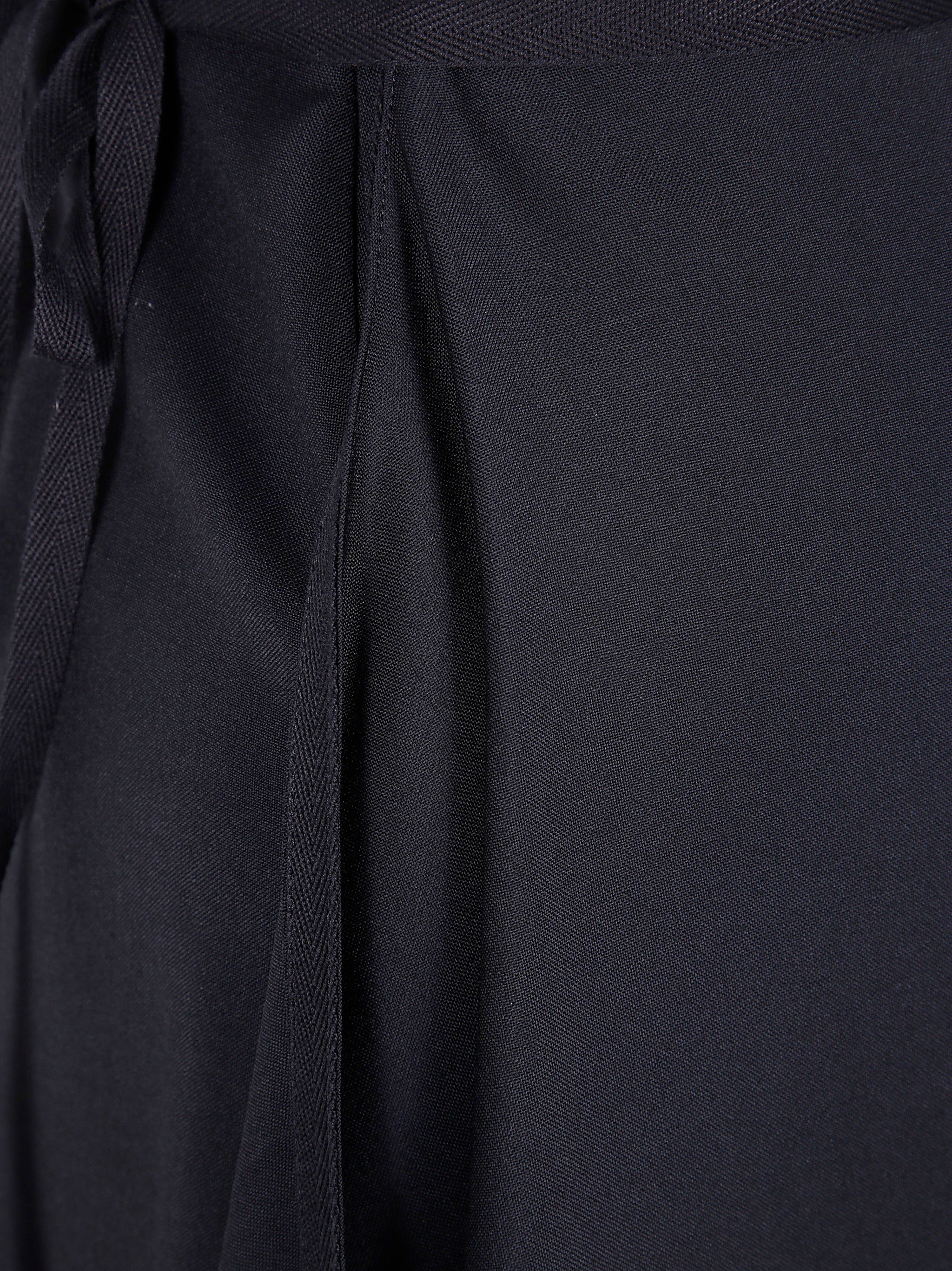 ANN DEMEULEMEESTER Chic Midi Wrap Skirt