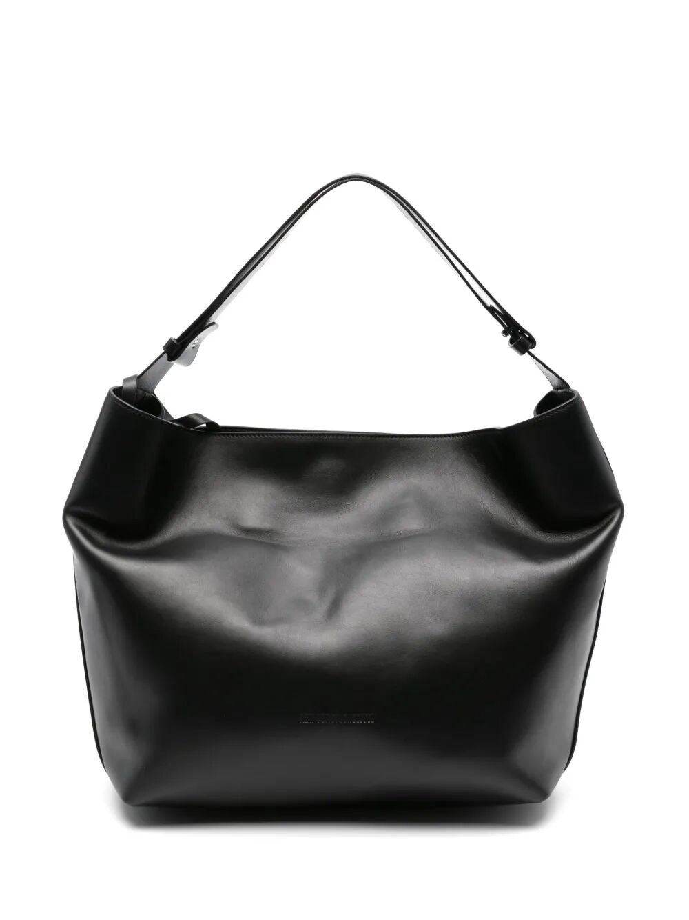 ANN DEMEULEMEESTER Soft Semi-Gloss 100% Leather Handbag