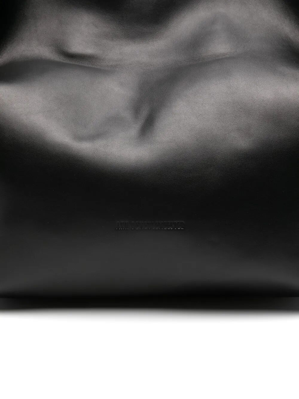 ANN DEMEULEMEESTER Soft Semi-Gloss 100% Leather Handbag