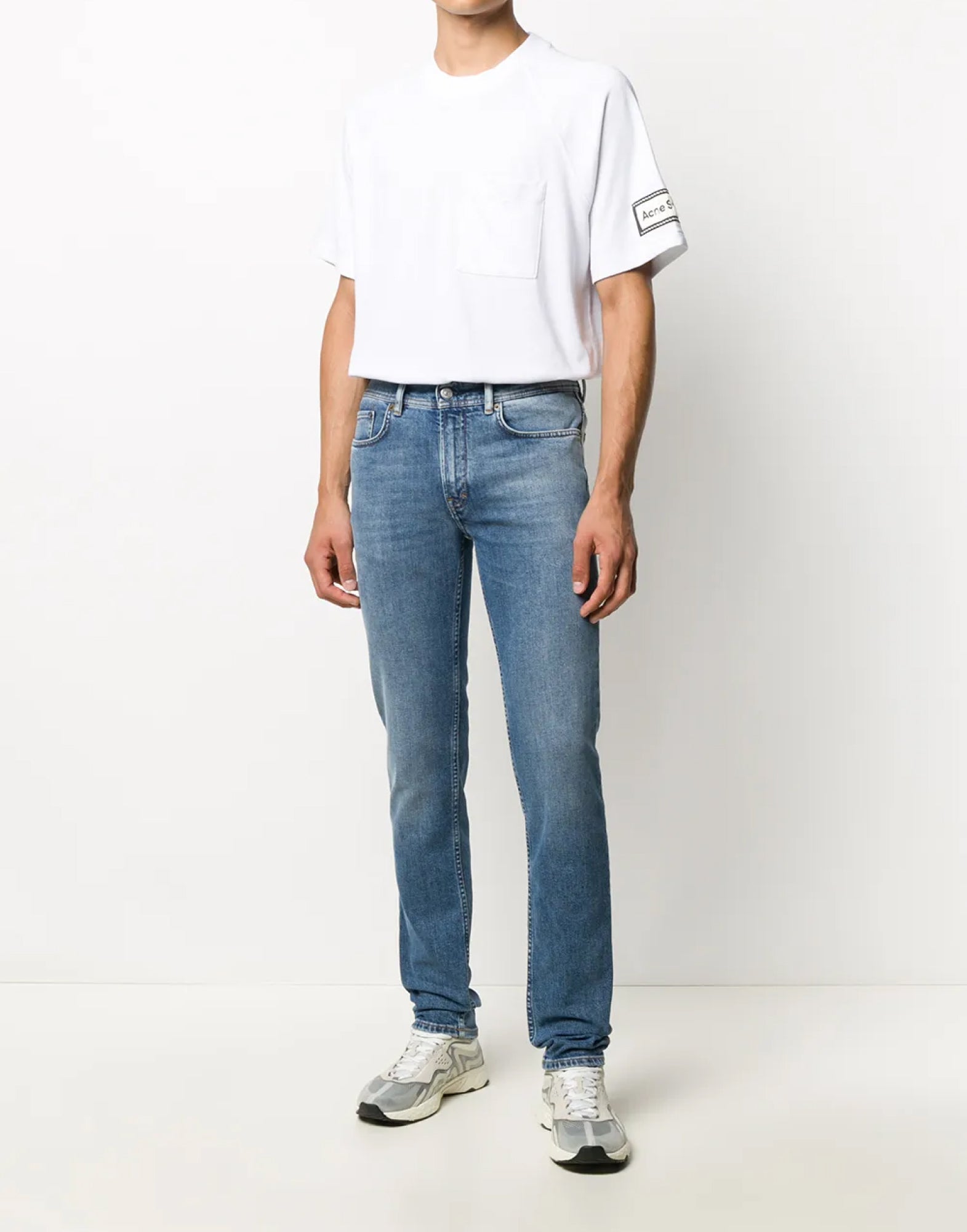 ACNE STUDIOS Skinny Fit Mini Jeans