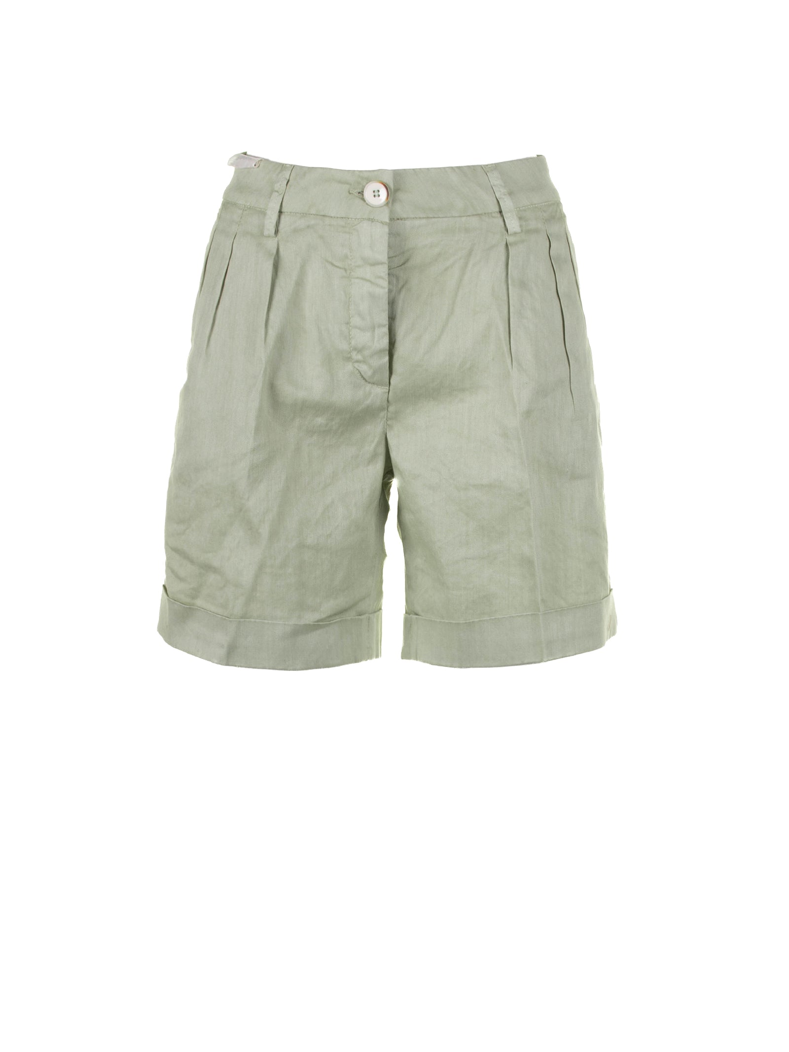 RE-HASH High-Waisted Bermuda Shorts for Women - Summer Style