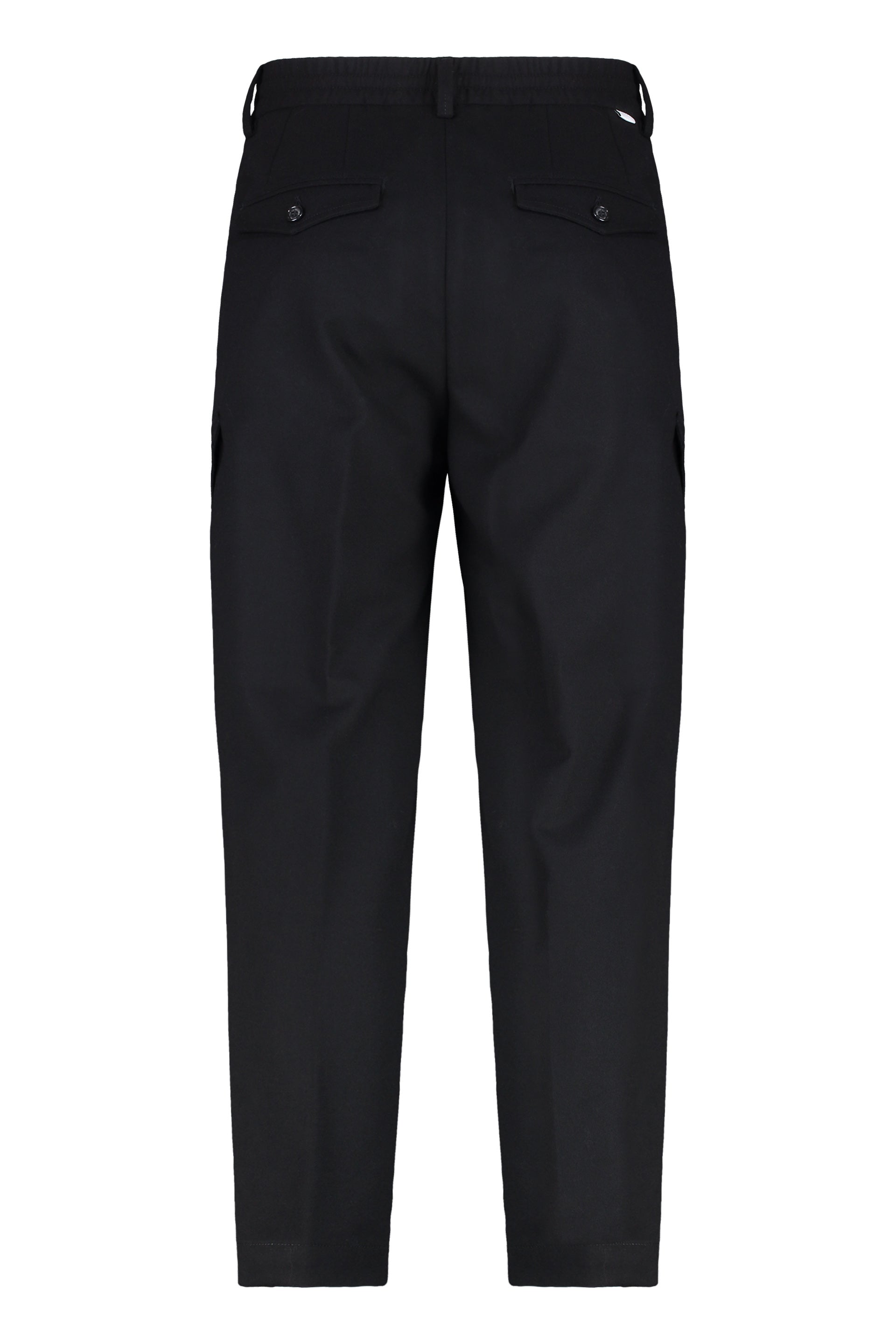 PAOLO PECORA Viscose Blend Trousers for Men