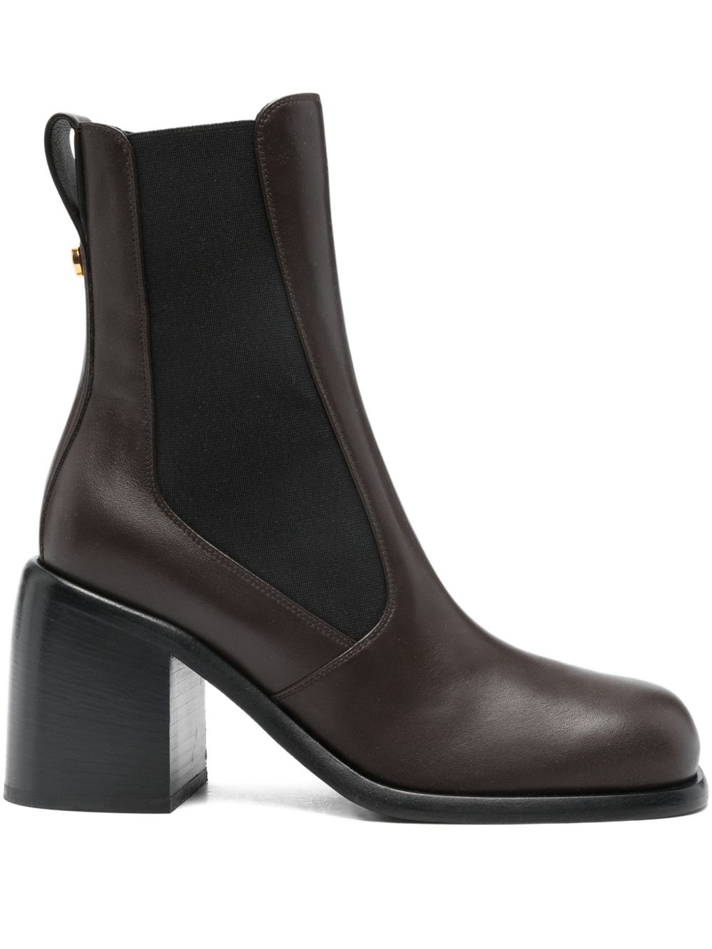 SERGIO ROSSI Leather Heel Boots for Women