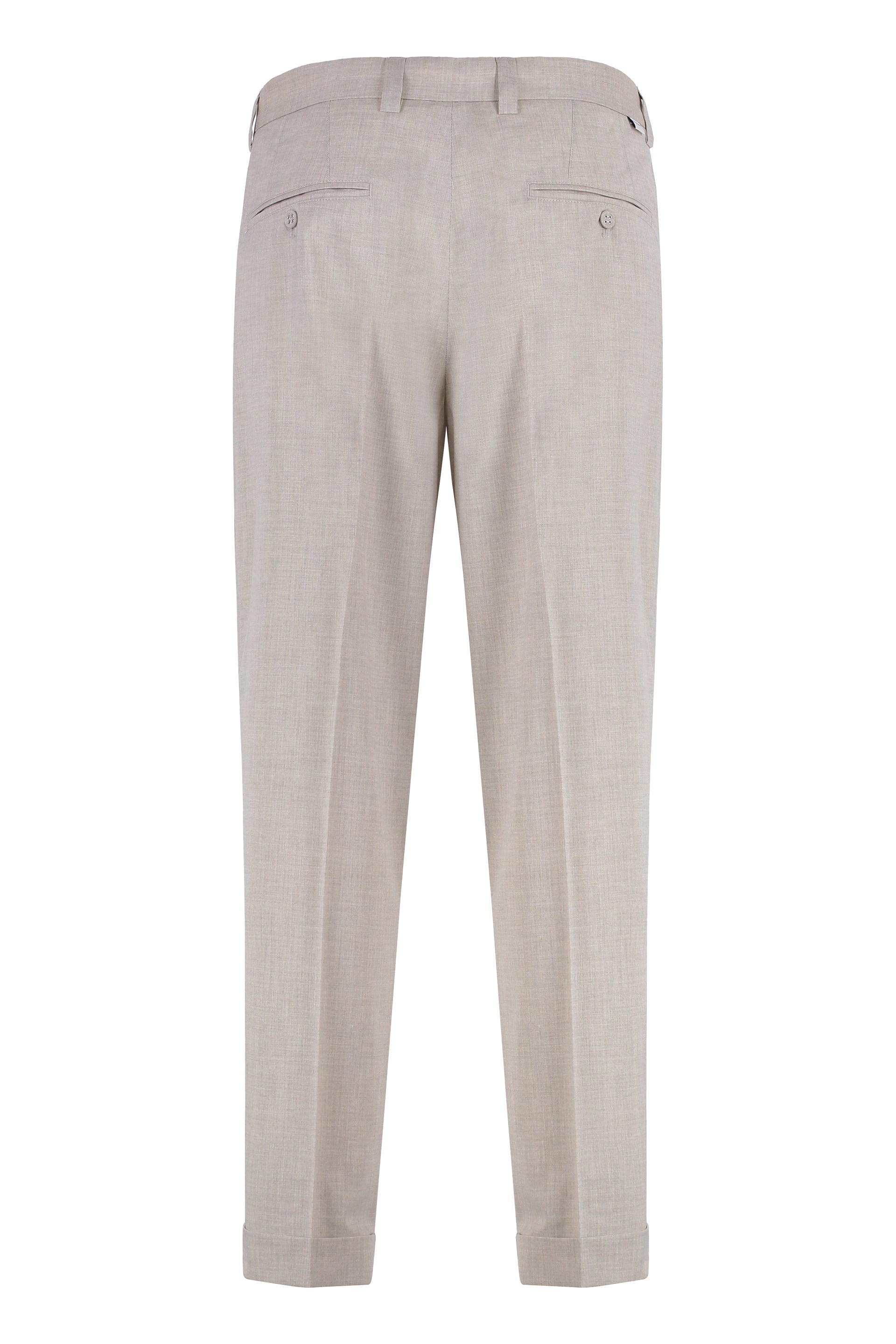 PAOLO PECORA Slim Fit Chino Trousers - SS25 Collection
